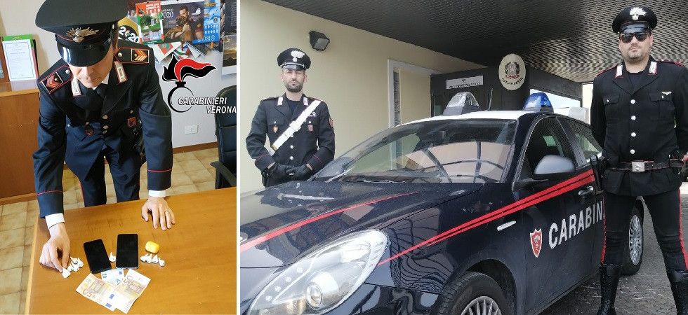 Grazie alla “soffiata” di un cittadino i carabinieri arrestano uno spacciatore di cocaina